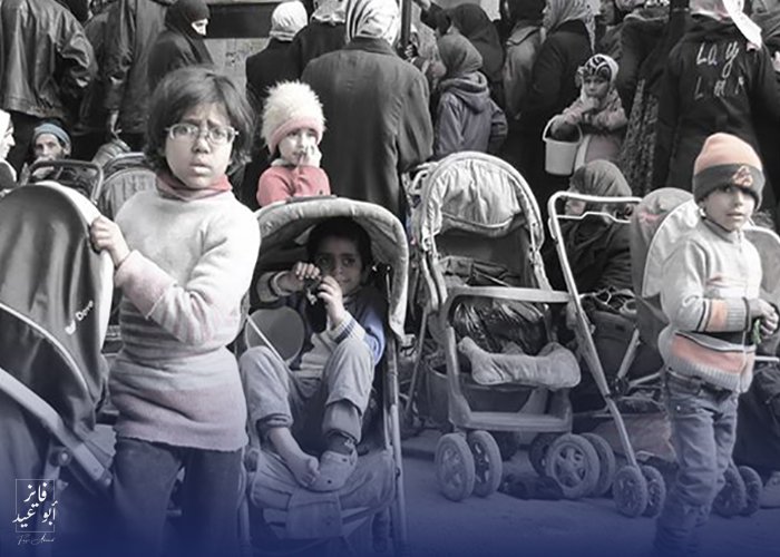 أطفال فلسطينيي سورية أضناهم التعب والتهجير والإهمال