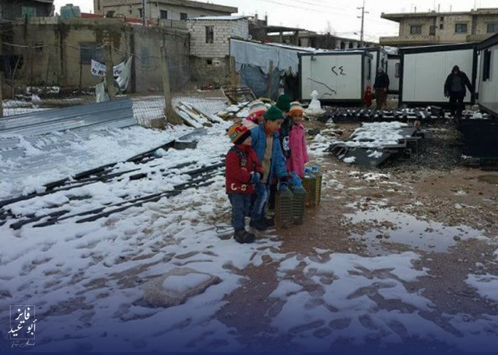 فصل الشتاء وبؤس الحال يكشفان وجهاً آخر من معاناة فلسطينيي سورية في البقاع اللبناني