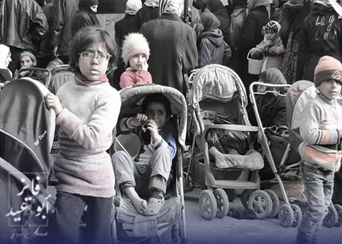 أطفال فلسطينيي سورية أضناهم التعب والتهجير والإهمال