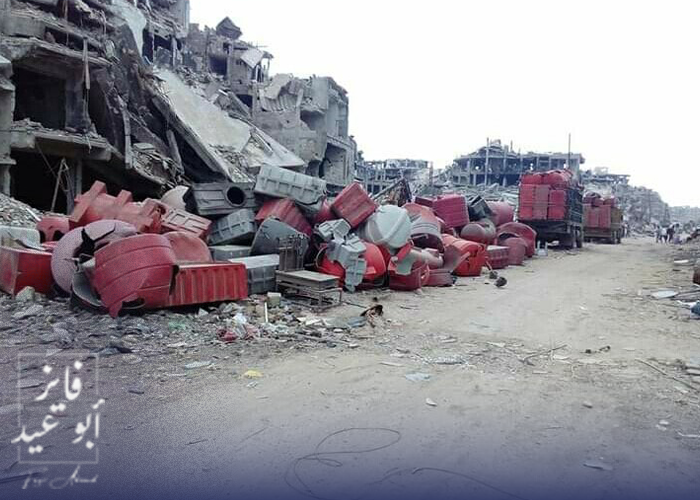 استمرار التعفيش في مخيم اليرموك وسكانه يطالبون بوضع حد لهذه الظاهرة