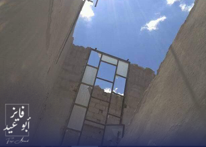 استمرار التعفيش وهدم المنازل في مخيم اليرموك