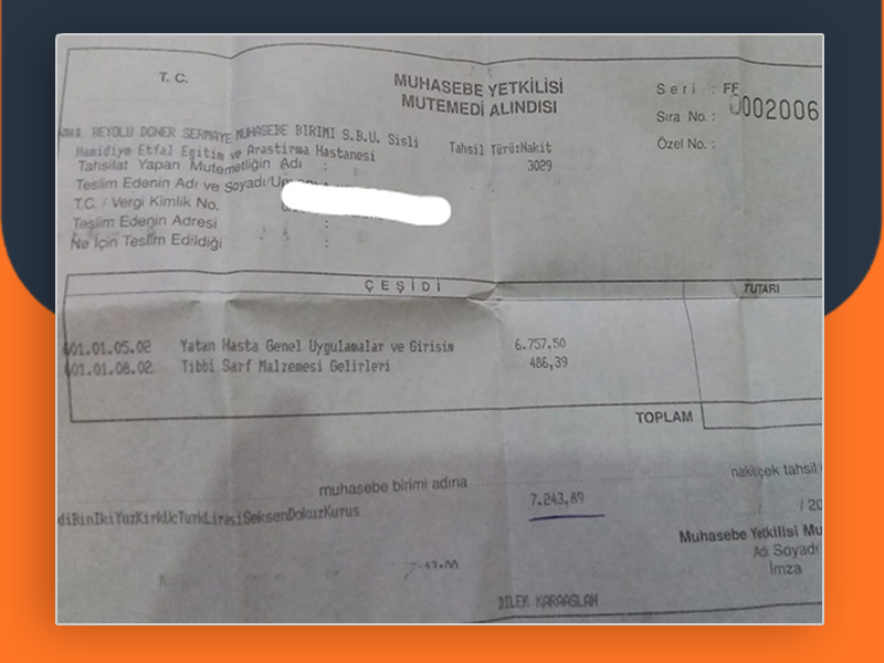 تركيا.. مناشدة للتكفل بعلاج أحد أبناء مخيم اليرموك