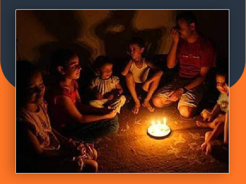 فلسطينيو حجيرة ضجروا الظلام