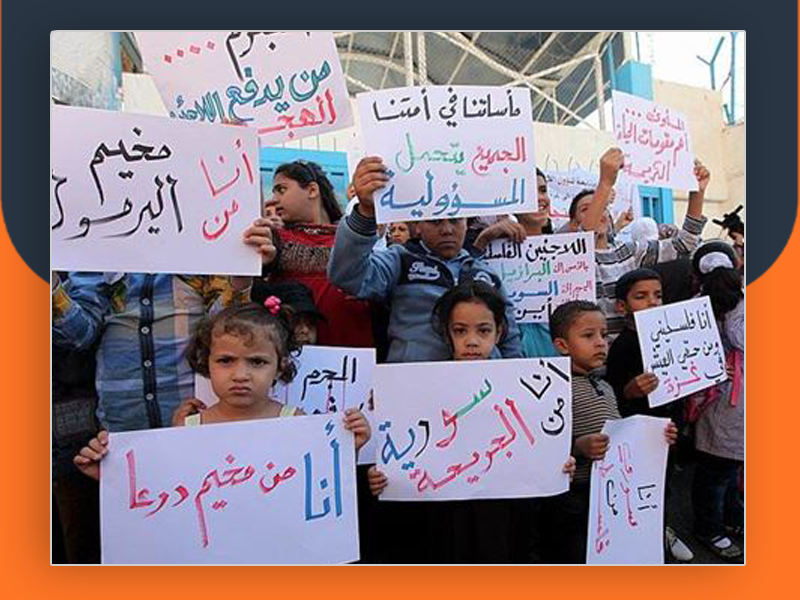 غزة. وزارة التنمية تدرج فلسطينيي سورية في كشوف المساعدات