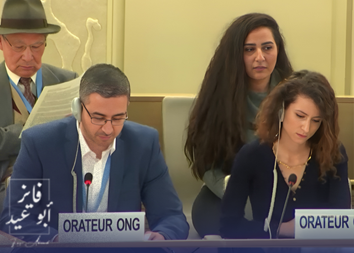 مركز العودة يطرح قضايا فلسطينيي سورية في الشمال السوري وفي مصر وتايلند أمام مجلس حقوق الإنسان