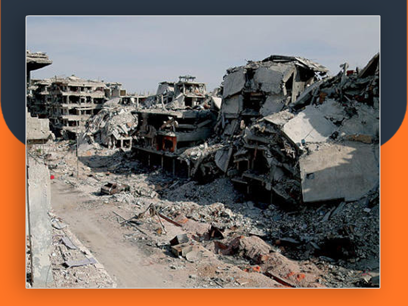 مناشدات لانتشال جثث عالقة تحت الأنقاض منذ عامين بمخيم اليرموك