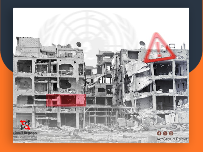 أبنية آيلة للسقوط في المخيمات الفلسطينية والأونروا تغمض عينيها