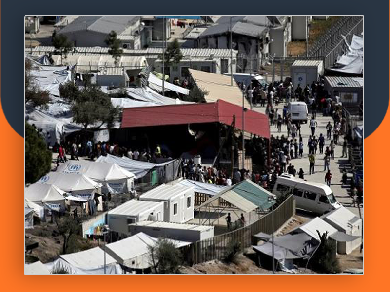 اليونان تحرم اللاجئين في المخيمات من وجبات الطعام المجانية