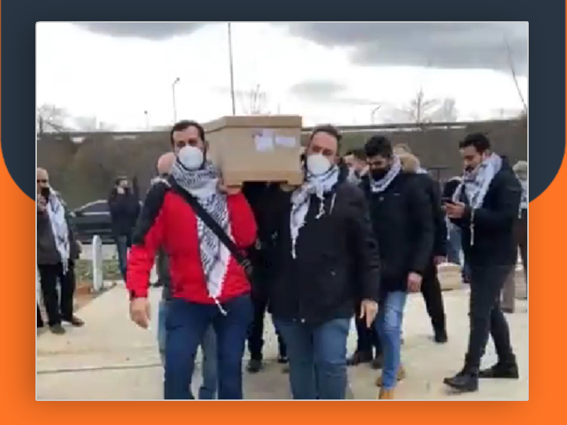 بينهم 8 فلسطينيين سوريين.. دفن جثامين ضحايا غرق القارب في بحر ايجه باليونان