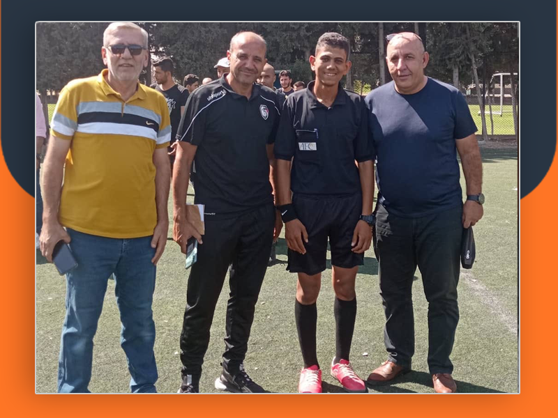 سوريا. فلسطيني يحقق نجاحاُ رياضياً بعد تجاوزه الاختبارات