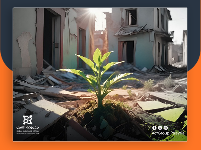 سوريا.. مبادرة خضراء في المخيّمات الفلسطينية