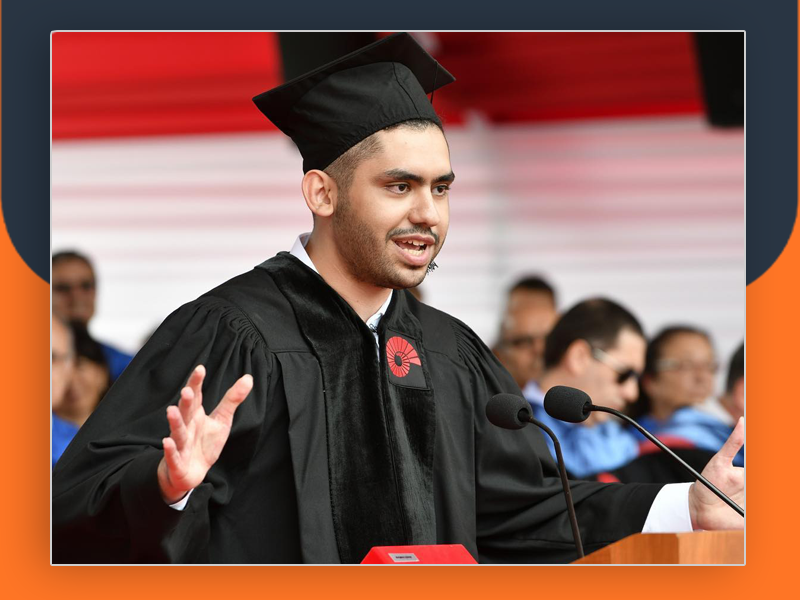 طالب فلسطيني يحقق المركز الأول في جامعة كوتش التركية