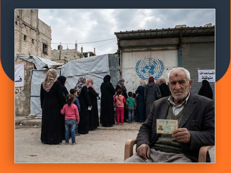 فلسطينيو سوريا بلا صوت.. الأونروا تتراجع والمساعدات تتلاشى وسط اتهامات بالفساد