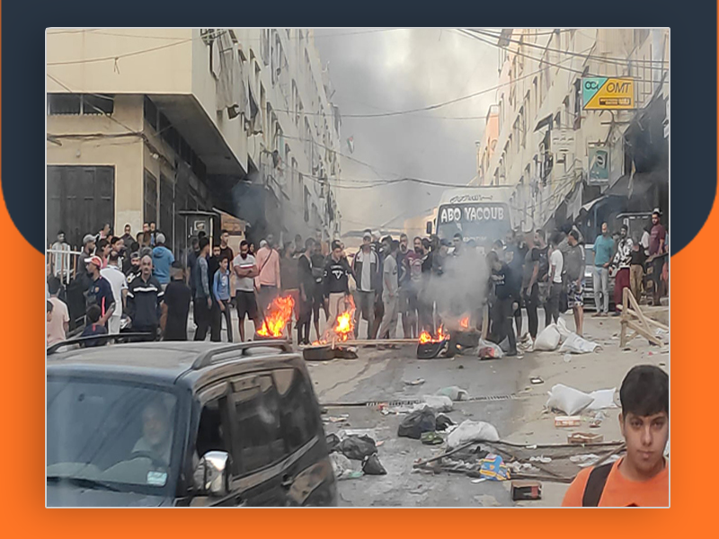 فلسطينيو سورية في مخيم نهر البارد غضب وتنديد واستنكار