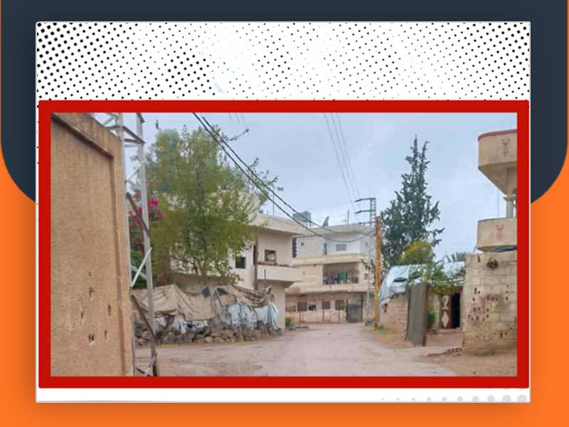 فلسطينيو قرية عمورية في درعا