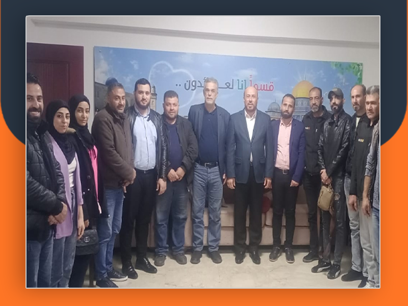 فلسطينيون سوريون يلتقون ممثل حـمـ.ـاس في بيروت لمناقشة أوضاعهم