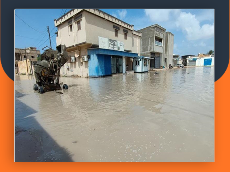 ليبيا.. نجاة عائلة فلسطينية سورية من إعصار “دانيال” بمدينة درنة