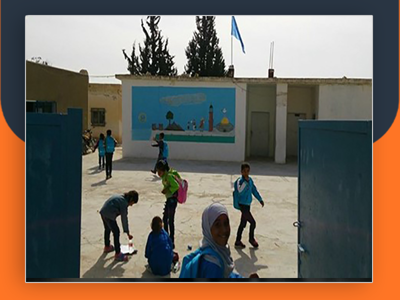 مجموعة العمل تسلط الضوء على الواقع التعليمي في مخيم الرمدان