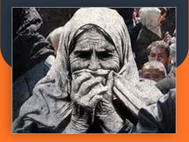 مسنة فلسطينية وصيتي أنا أدفن في مخيم اليرموك