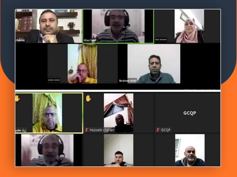 ندوة افتراضية حول فلسطينيي سورية المهجرين في الأردن ولبنان وغزة