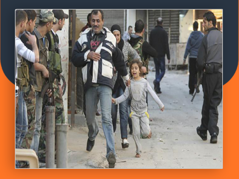 نزوح عشرات الفلسطينيين السوريين من مخيم عين الحلوة