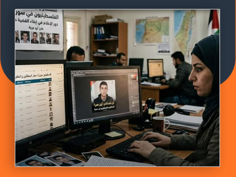 المعتقلون الفلسطينيون في سورية.. دور الإعلام في إبقاء القضية حيّة