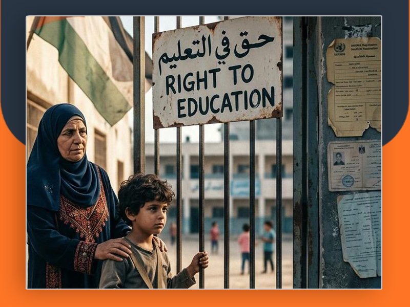 أبناء الفلسطينية من زوج سوري بين حق الأم وحرمان الأونروا