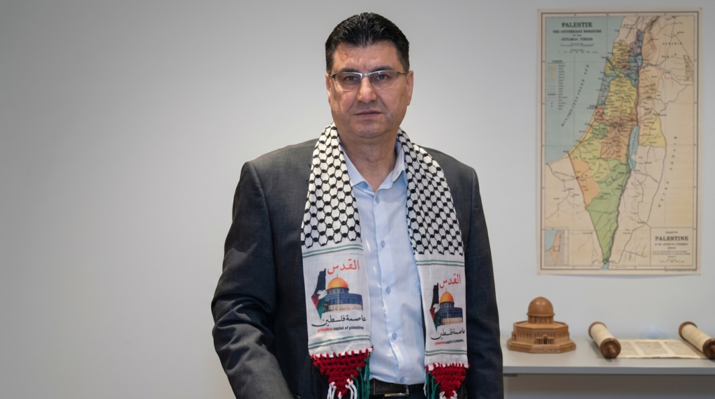 الإعلامي فايز فؤاد أبو عيد… صوت فلسطيني يحمل ذاكرة الجاعونة