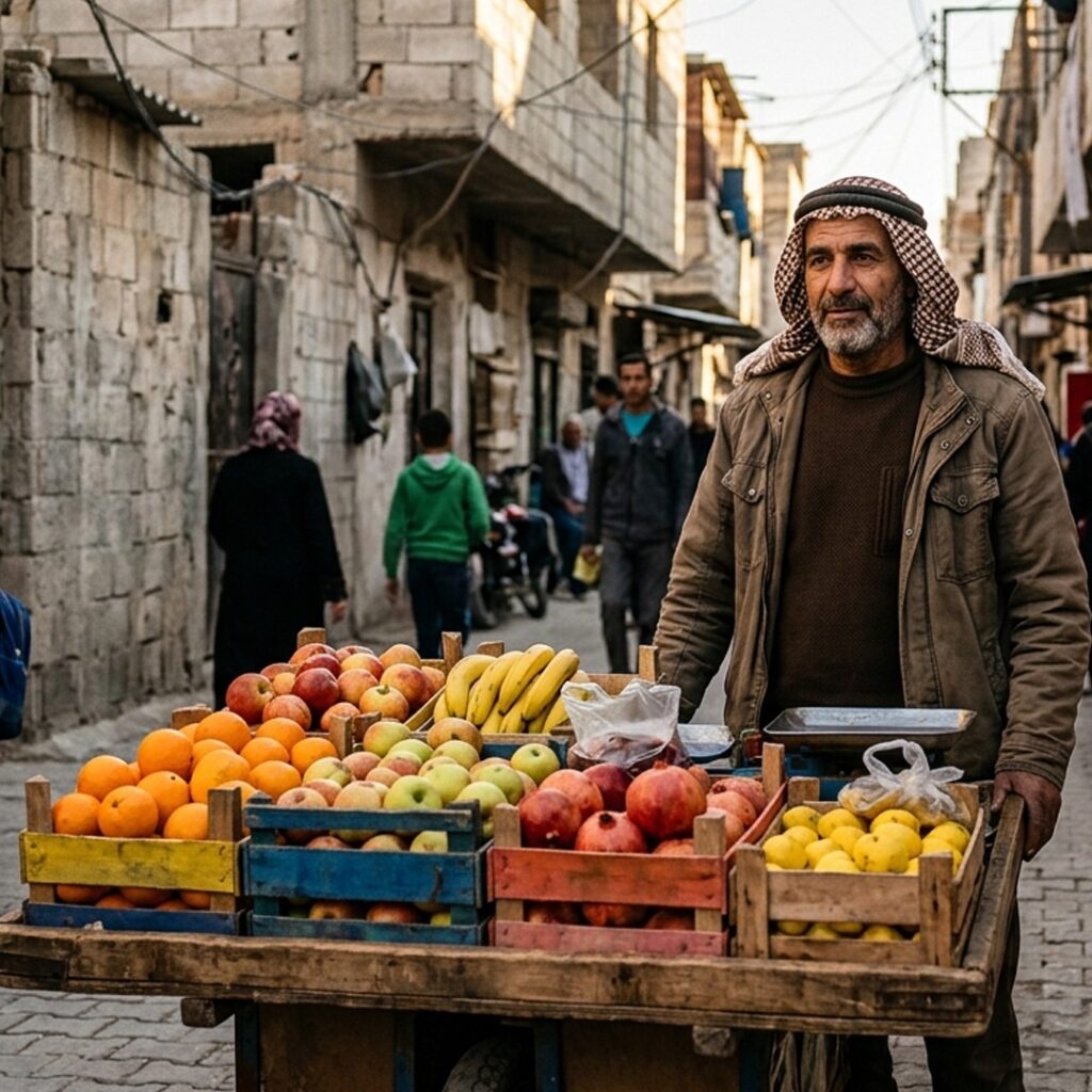 من درعا إلى النيرب.. رحلة البحث عن لقمة العيش